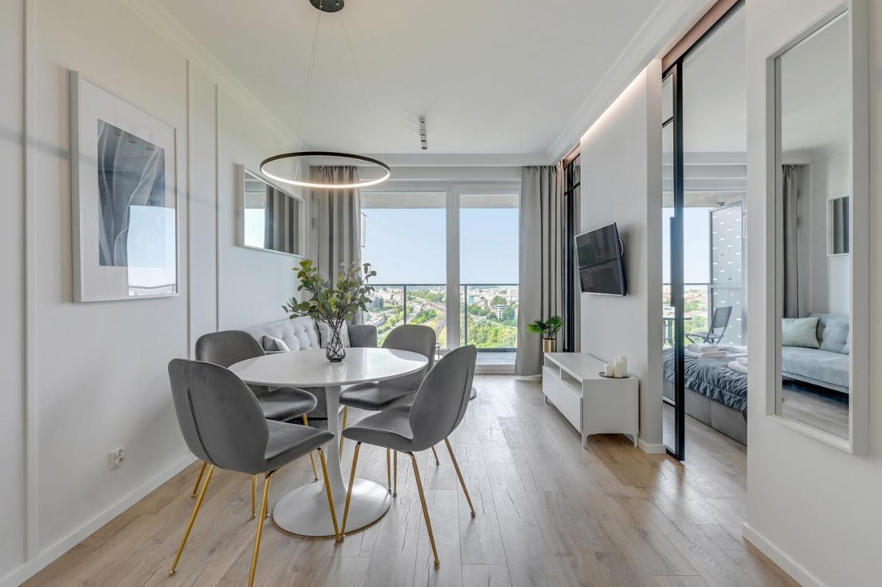 Gdynia Modern Tower & City View By Downtown Apartments المظهر الخارجي الصورة