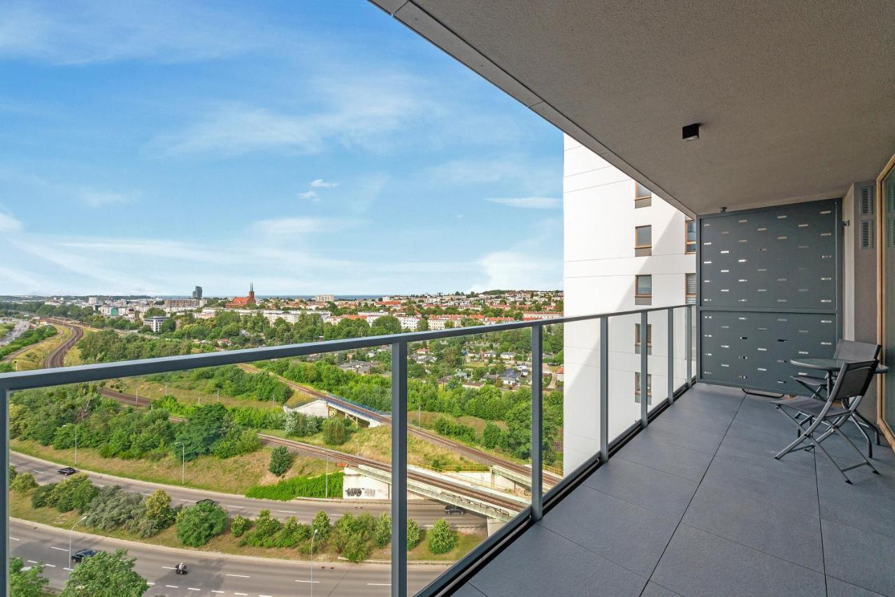Gdynia Modern Tower & City View By Downtown Apartments المظهر الخارجي الصورة