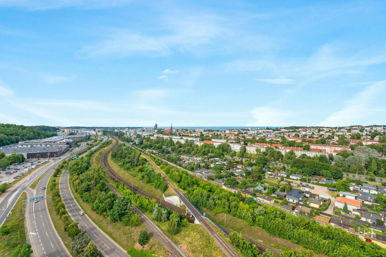 Gdynia Modern Tower & City View By Downtown Apartments المظهر الخارجي الصورة